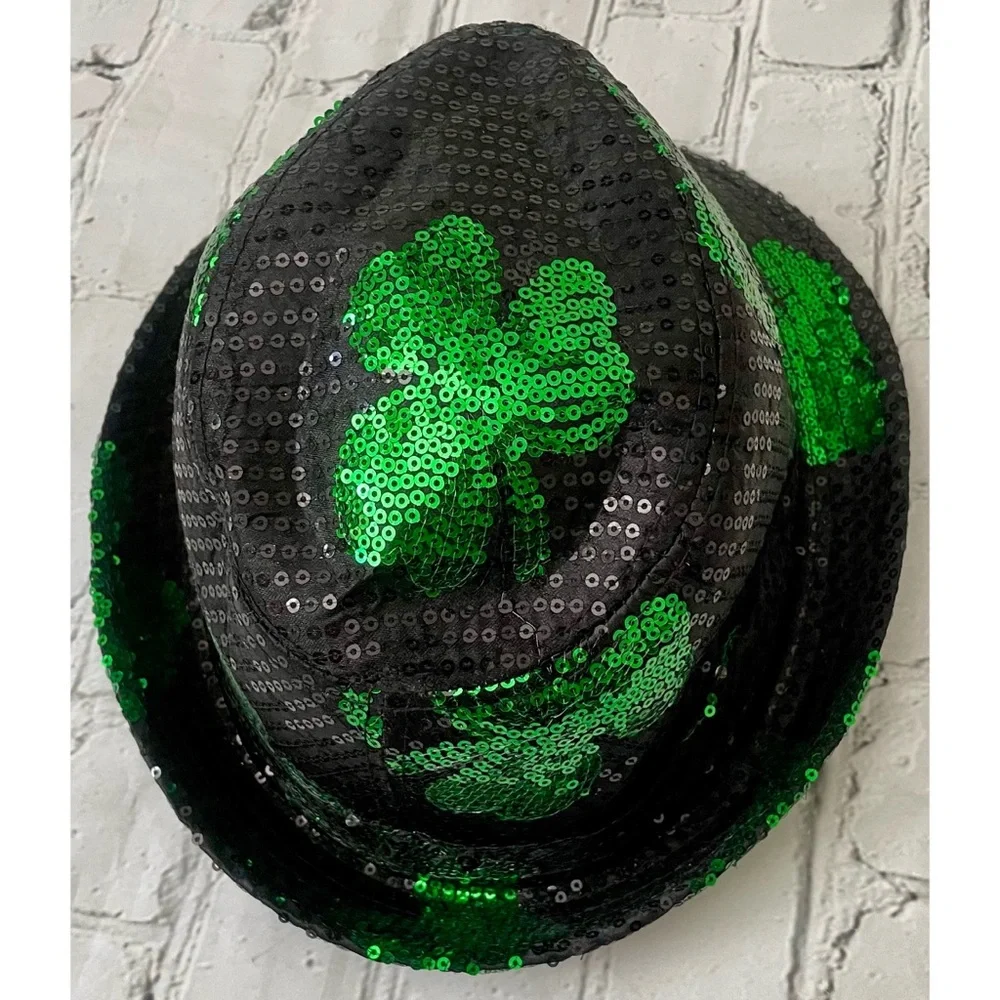 Rubies Costume LED Light Up Sequin St. Patrick’s Day Fedora Hat